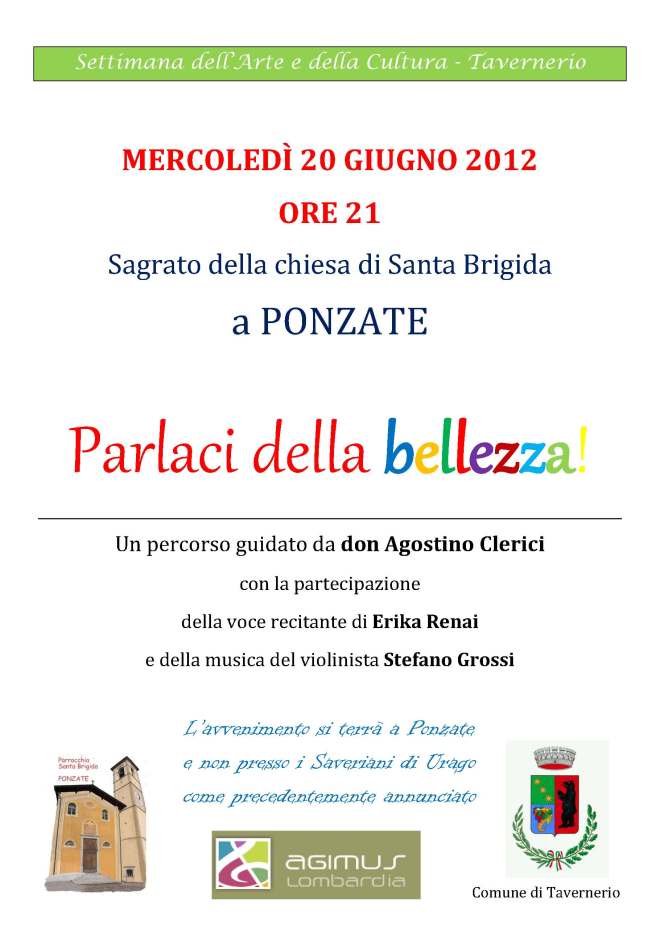 Bellezza - volantino