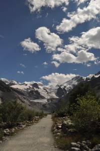 Verso il ghiacciaio del Morterasc